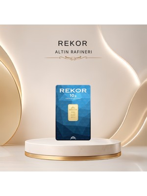2 Adet 10 gr 24 Ayar Altın Rekor