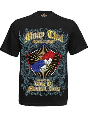 Spirit Of Fight Black T-Shirt
