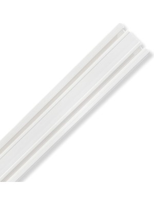Bilarch 2 Raylı Korniş Perde Rayı Kaliteli Sağlam Ambalaj (150 Cm)