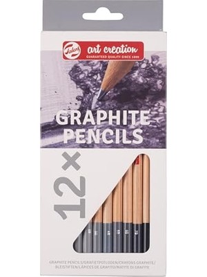 Pratik Ev 12'li Dereceli Kalem Eskiz Set