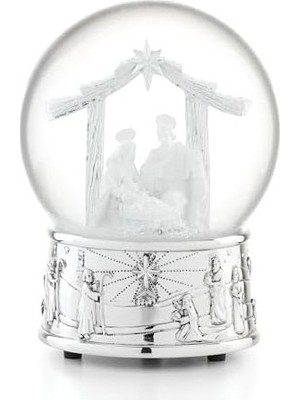 Lenox Reed And Barton Nativity Müzikal Kar Küresi, 1,4 Kg, Çoklu