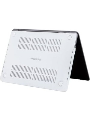 MacBook Air M1 Kılıfı A2337 A2179 A1932 Uyumlu 13.3 Inç Çiçek Desenli Hard Case Sert Kapak Mat Uv Baskılı Ince Hafif MacBook Air Kılıfı Beyaz