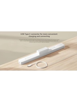 Xiaomi Masa Lambası Manyetik Okuma Işık Bar Gl Beyaz (BHR8956GL)
