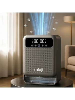 Mioji 30NEC Pro 3.8 Litre Çift Göstergeli Nem Alma ve Iyon Hava Temizleme Cihazı - Silver