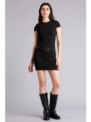 DeFacto Bodycon Vücudu Saran Mini Elbise G7876AX26SP