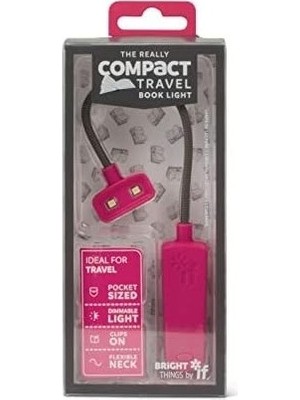 The Really Compact Travel Book Light - Pink