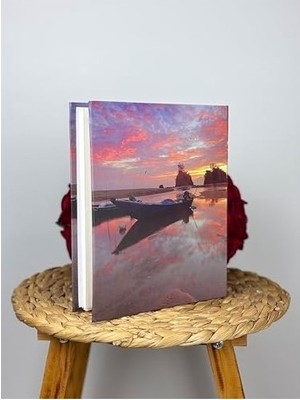 Fotoğraf Albümü 10X15CM 200 Fotoğraf Kapasiteli Renkli Sandal Desenli Anı Albümü