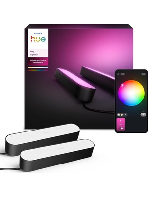 Odea Play Pack Ambiance Beyaz ve Renkli, Siyah, 2.6.6W Temel Paket Kiti, Alexa, Google Assistant ve Apple Homekit ile Çalışır