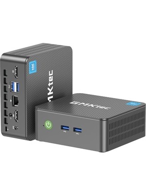 Pratik Ev G3 Plus Intel N150,16GB DDR4,512GB M.2 Ssd, Wi-Fi6, Bt 5.2, WIN11 Pro Mini Pc