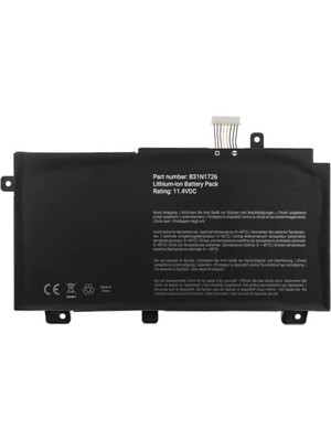 Pratik Ev Asus FX506HCB Batarya ile Uyumlu Pil B31N1726 - Ver 1