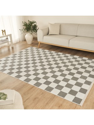 Kaşmir Halı 7/24 Sahara Softline Elen Grey 80X150 cm