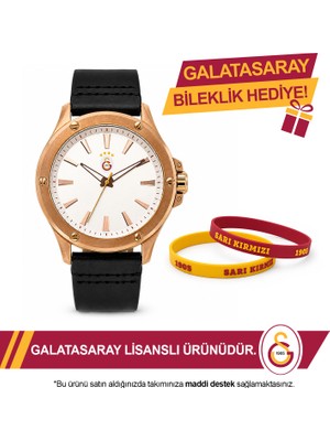 Galatasaray Lisanslı Kol Saati U21738 - Gs Bileklik Hediyeli