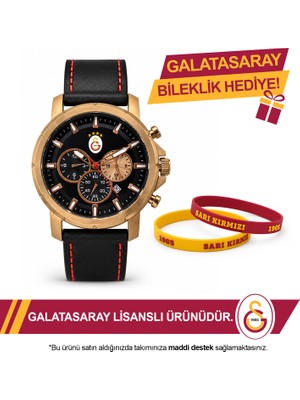 Galatasaray Lisanslı Kol Saati U21336 - Gs Bileklik Hediyeli