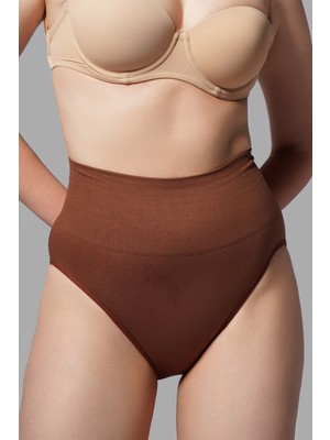 Fit Women Dikişsiz Toparlayıcı Yüksek Bel Külot Korse 1010