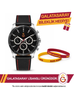 Galatasaray Lisanslı Kol Saati U14119 - Gs Bileklik Hediyeli