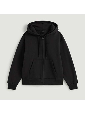 Vans Salton Full-Zip Kadın Sweatshirt VN000W1BBLK1