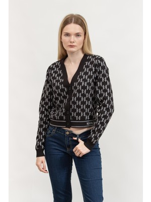 Karl Lagerfeld Women's Cardigan Grey