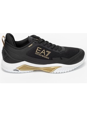 Ea7 Black And White 10TH Anniversary Sneakers Black