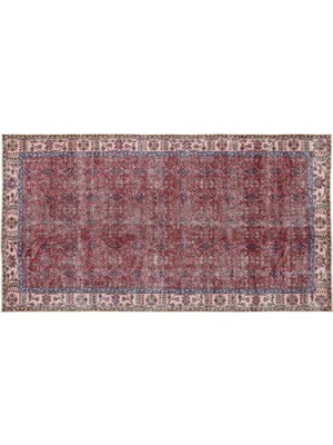 Apex Halı El Dokuması Vintage Yün-Pamuk Naturel Halı 15799 157 x 291 cm