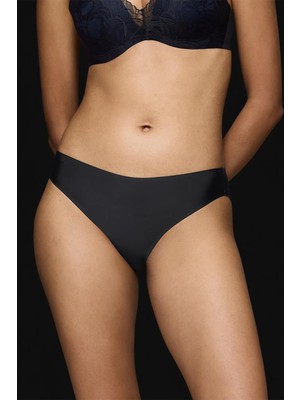 Trıumph Triumph Women's Body Make-Up Illusion Lace Highleg Tai Black Briefs