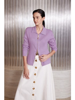 Missemramiss Misssemramiss 5330 Fermuarlı Triko  Hırka