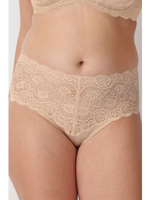 Trıumph Triumph Amourette 300 Maxi x Nude Lace Boyshort Briefs