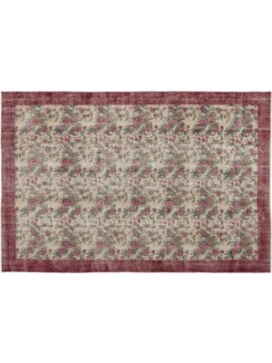 Apex Halı El Dokuması Vintage Yün-Pamuk Retro Halı 14046 208 x 313 cm