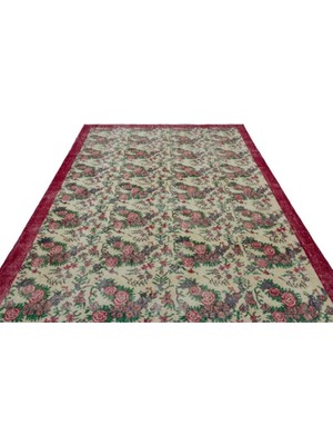 Apex Halı El Dokuması Vintage Yün-Pamuk Retro Halı 25712 223 x 322 cm