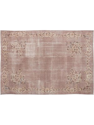 Apex Halı El Dokuması Vintage Yün-Pamuk Retro Halı 15607 213 x 314 cm