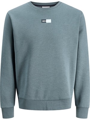 Jack & Jones  Erkek  Bisiklet Yaka Sweatshirt