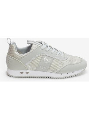 Ea7 Black And White 10TH Anniversary Sneakers Grey