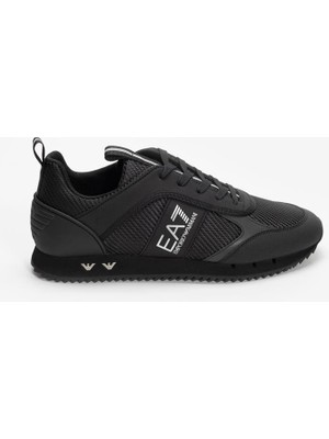 Ea7 Black And White 10TH Anniversary Sneakers Black