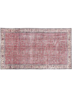 Apex Halı El Dokuması Vintage Yün-Pamuk Naturel Halı 13539 161 x 276 cm