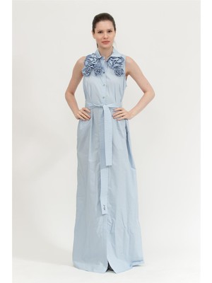 Karl Lagerfeld Women's Dress Blue