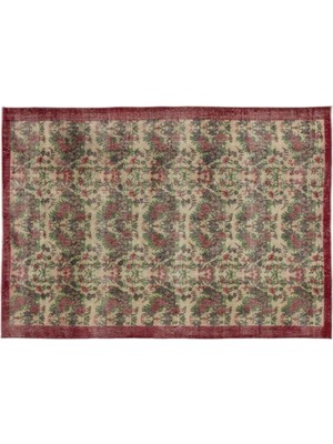 Apex Halı El Dokuması Vintage Yün-Pamuk Retro Halı 14931 214 x 313 cm