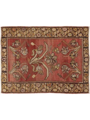 Apex Halı El Dokuması Vintage Yün-Pamuk Karabağ Halı 0574 200 x 260 cm