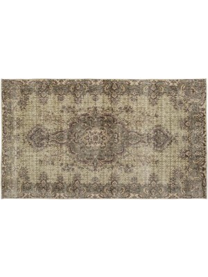 Apex Halı El Dokuması Vintage Yün-Pamuk Naturel Halı 14449 164 x 280 cm