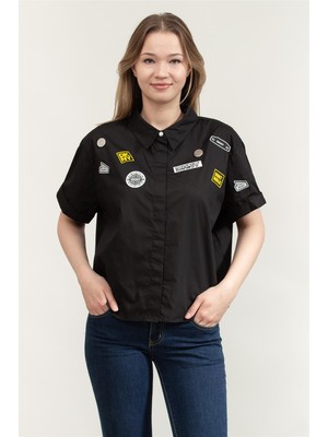 Dkny Women's Shirt Black
