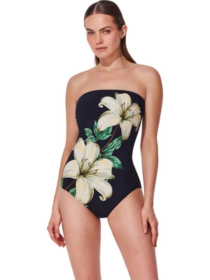 Gottex Bandeau Women's Swimsuit Multicolor