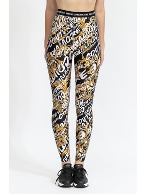Versace Jeans Couture Women's Leggings Black