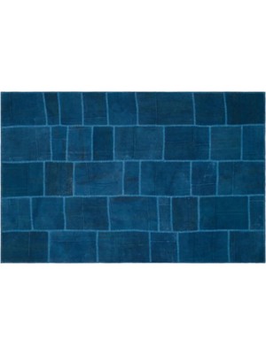 Apex Halı El Dokuması Patchwork Vintage Yün-Pamuk Renkli Halı 22434 195 x 298 cm