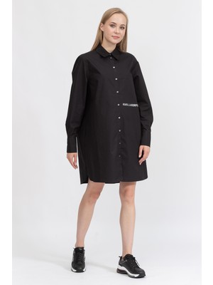 Karl Lagerfeld Ikonik Women's Blouse Black