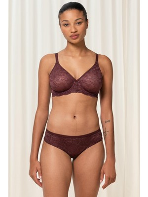 Trıumph Triumph Amourette Charm BRAZILIAN01 Burgundy Briefs