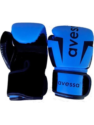 Pratik Ev RING-308 Boks Eldiveni 8 Oz Mavi