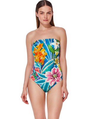 Gottex Bandeau Women's Swimsuit Multicolor