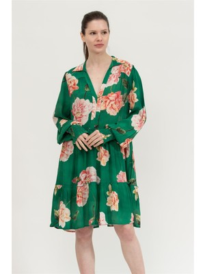 Replay Women's Green Short Dress