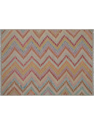 Apex Halı El Dokuması Vintage Yün-Pamuk Naturel Halı 30105 179 x 243 cm