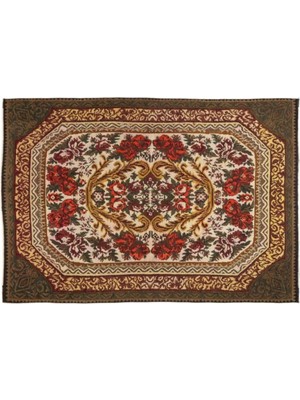 Apex Halı El Dokuması Vintage Yün-Pamuk Karabağ Halı 0663 214 x 310 cm