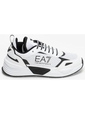 Ea7 Black And White 10TH Anniversary Sneakers Black