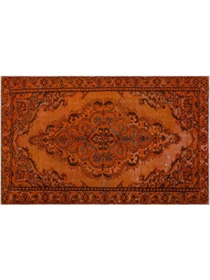 Apex Halı El Dokuması Vintage Yün-Pamuk Turuncu El Oyması Halı 2698 170 x 280 cm